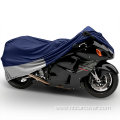 Outdoor 180T soft polyester navy blue waterproof motorbike